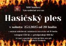 plakát hasičský ples